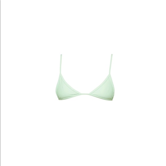 BASIC SWIM GREEN BIKINI TOP (M) - Picture 2 of 7